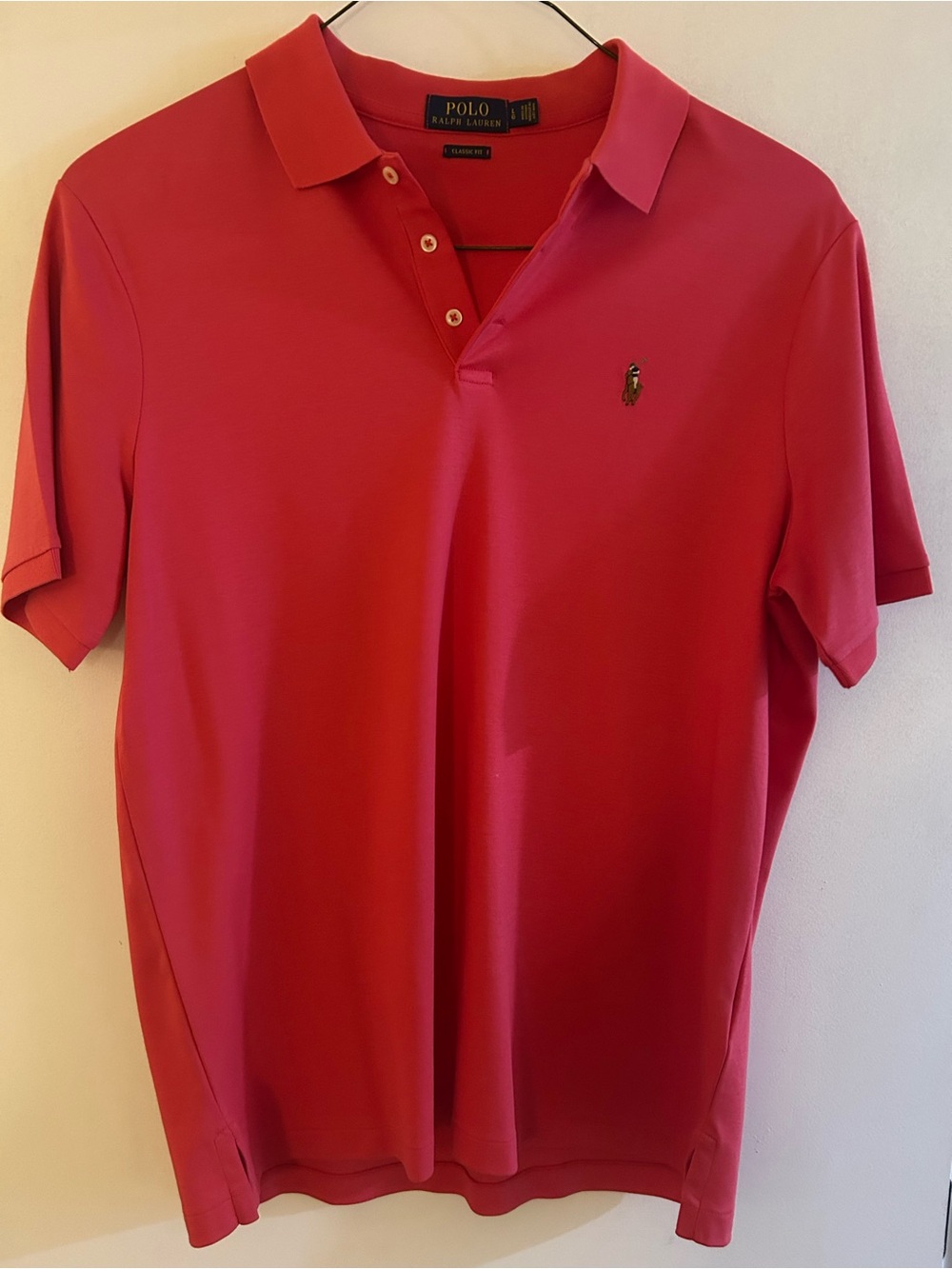 Polo by Ralph Lauren Men’s Bright Red Polo Shirt